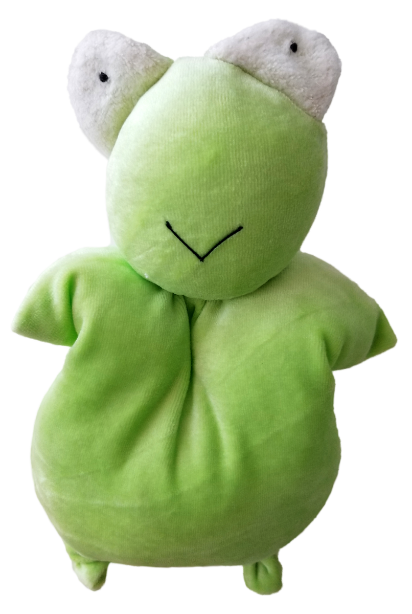Papoum Bamboo Happy Plush Frog papoumpapoum