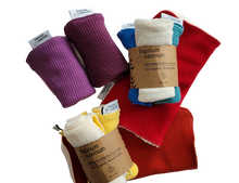 Load image into Gallery viewer, All-organic washcloths (Pack of 3)