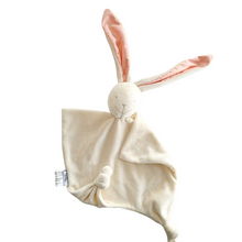 Load image into Gallery viewer, Bunny baby blankie, bamboo velour (Color options)
