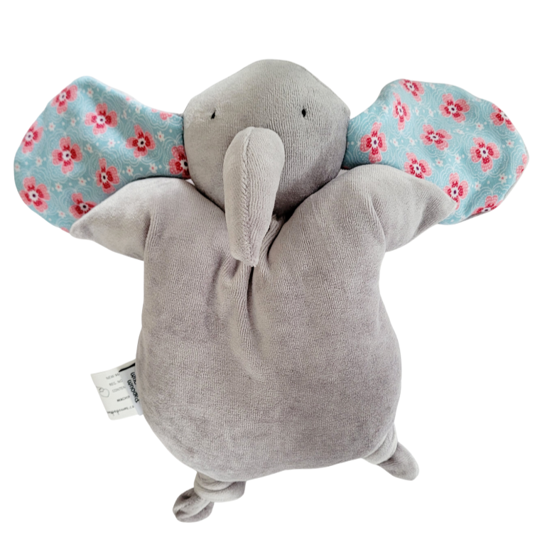 Cuddly elephant top for baby