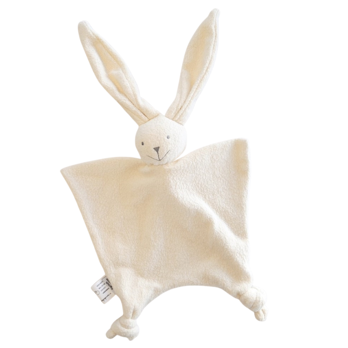 Organic cotton Bunny Rabbit baby blanket papoumpapoum
