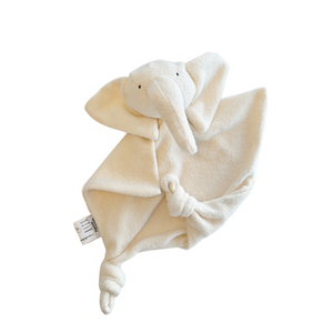 Elephant Baby Blankie, organic cotton