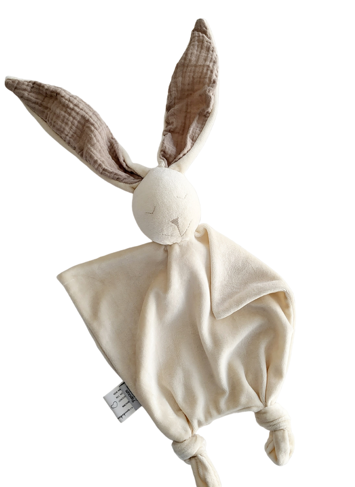 Bamboo Bunny baby blanket – papoumpapoum