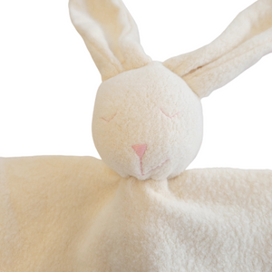 Organic cotton Bunny Rabbit baby blanket papoumpapoum