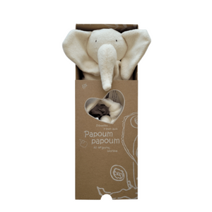 Doudou Éléphant, coton biologique